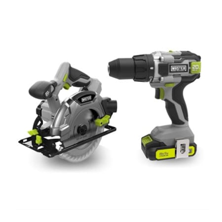 Master Mechanic MM 20V Drill Saw Kit ML-CD168GD-200S M0Y-DC190